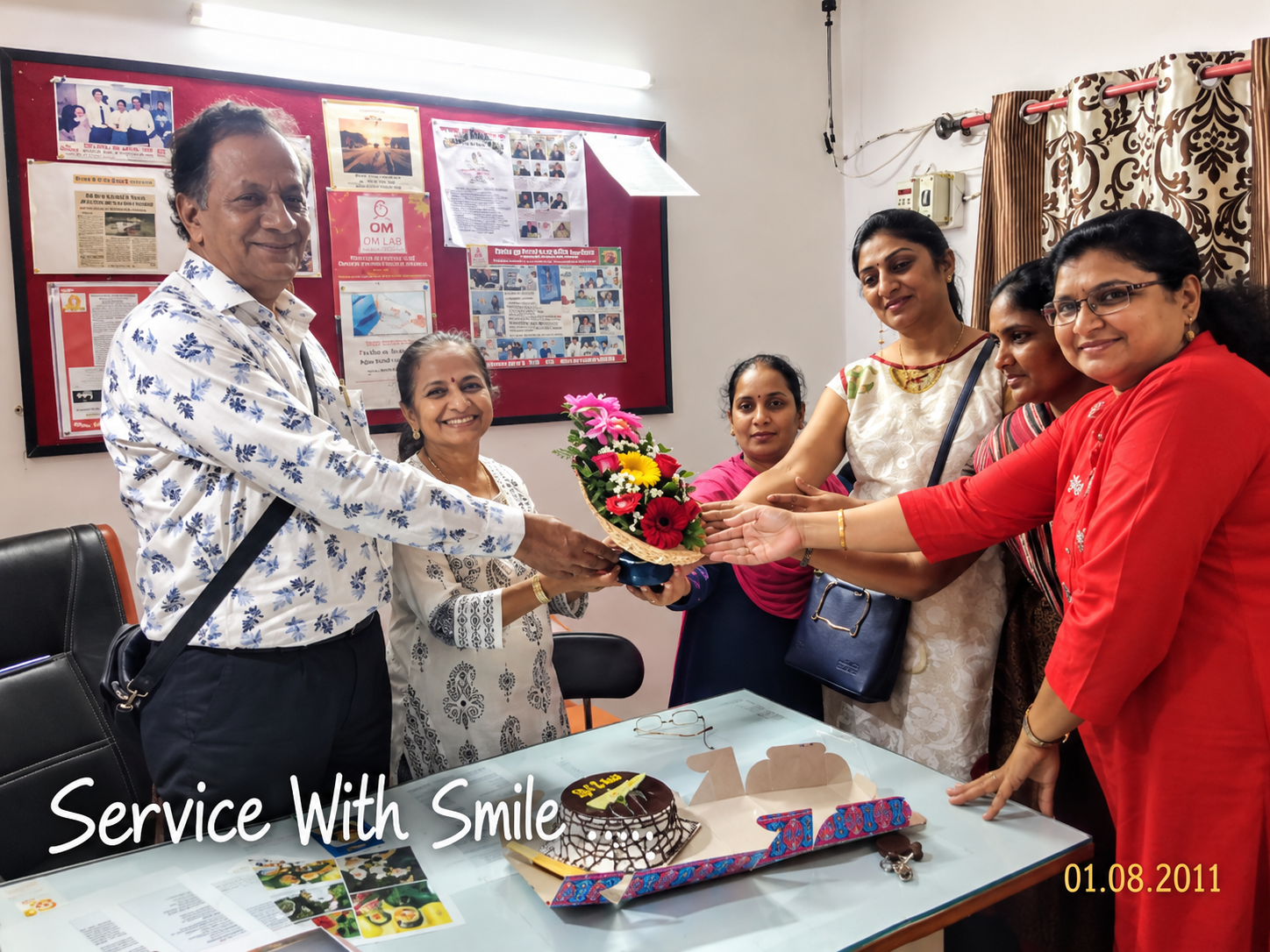 A Service With Smile Celebration At Om Lab