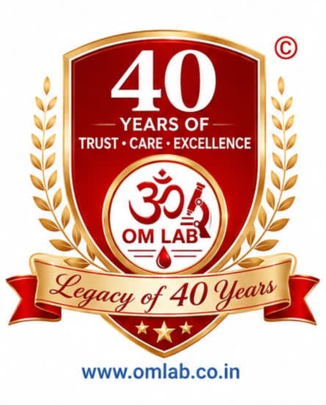 40 Years Of Trust, Care And Excellence — Om Lab Shield