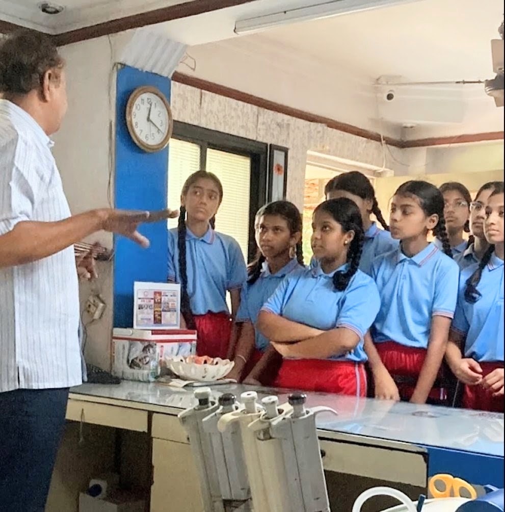Students Learning About Laboratory Testing At Om Lab