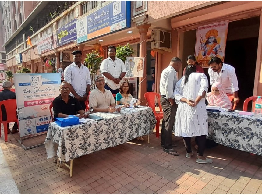 Community Health Camp With Om Lab And Dr. Shweta's Dental Speciality Centre
